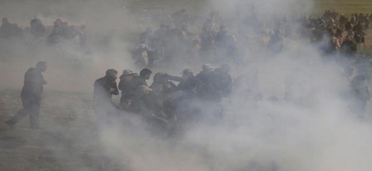 Palestinians term Friday Gaza clashes the Friday of Rubber Tires