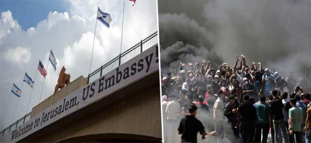 18 Palestinians killed ahead of US embassy opening in Jerusalem