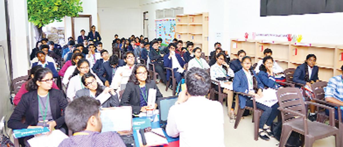 Model United Nations for India meet, a roaring success