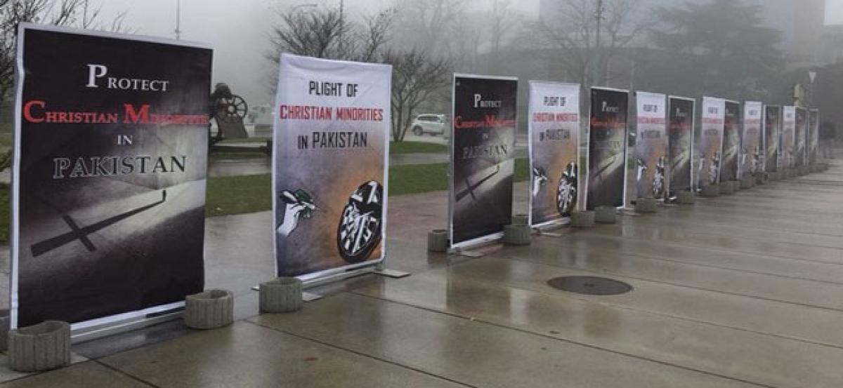 Short films, posters on persecution of Christians in Pak showcased in Geneva