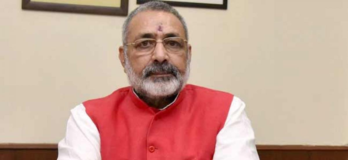 “No power in the world can stop the construction of a Ram temple.” Says Giriraj Singh