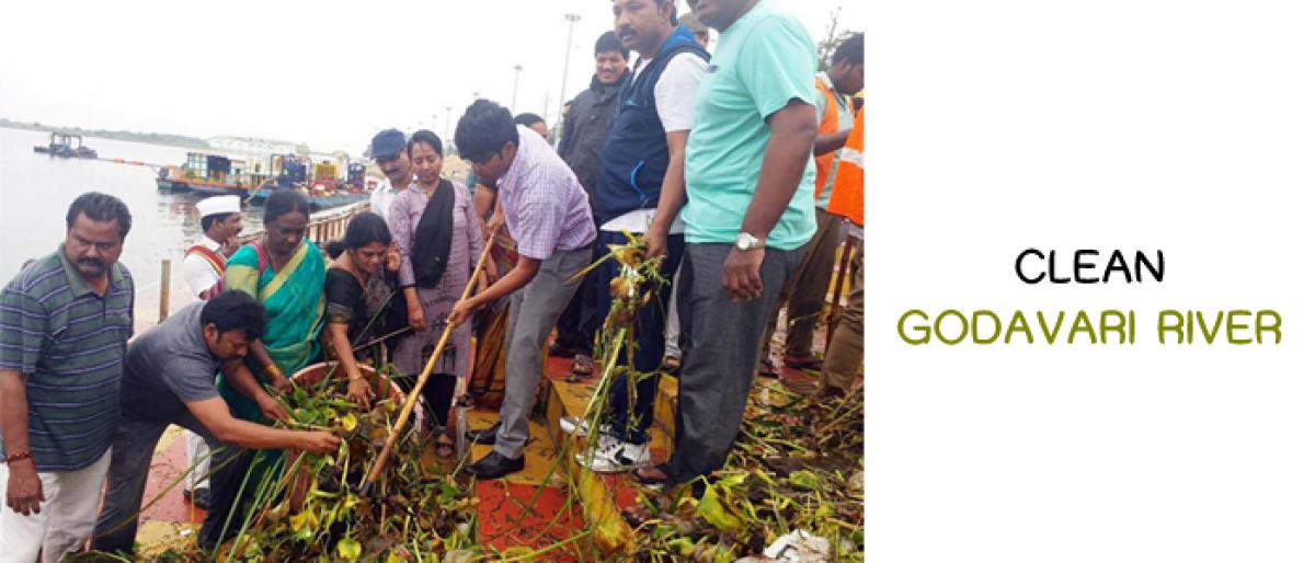 Mayor participates in Clean Godavari Initiative