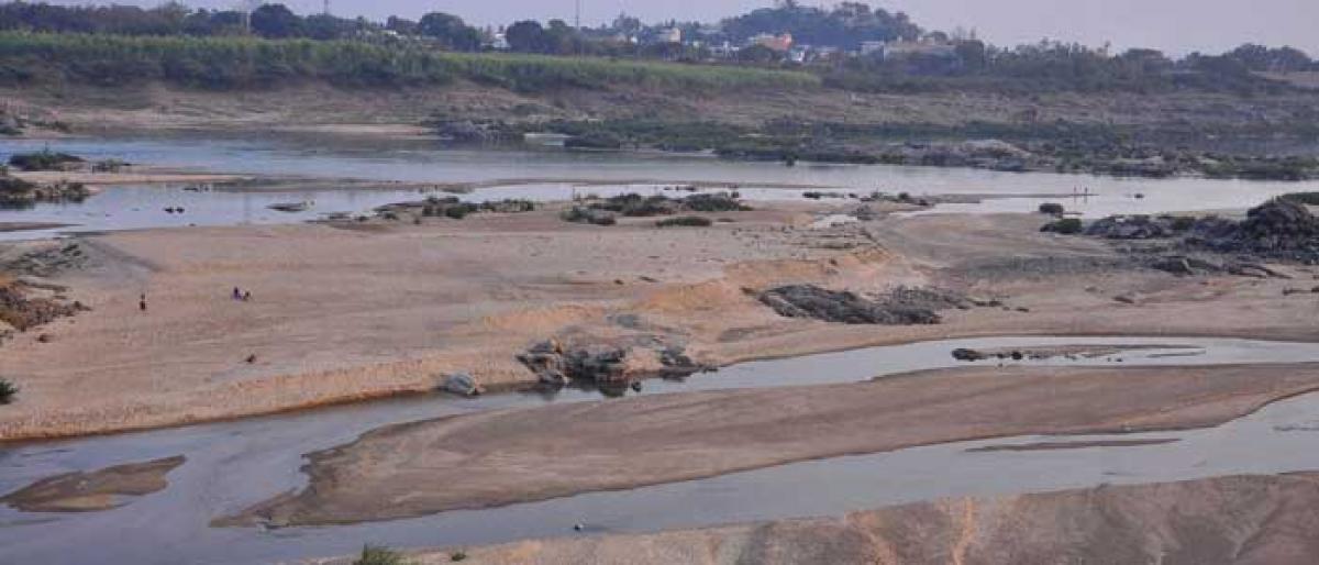 Godavari water level at Bhadradri plummets to 5.8 ft