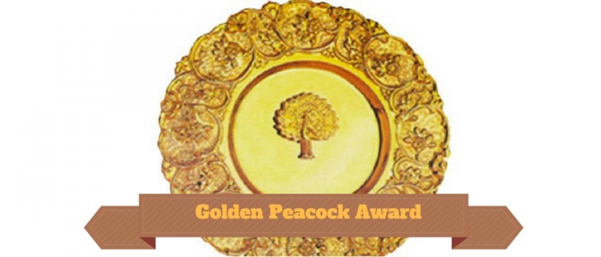 Danfoss India presented with Golden Peacock