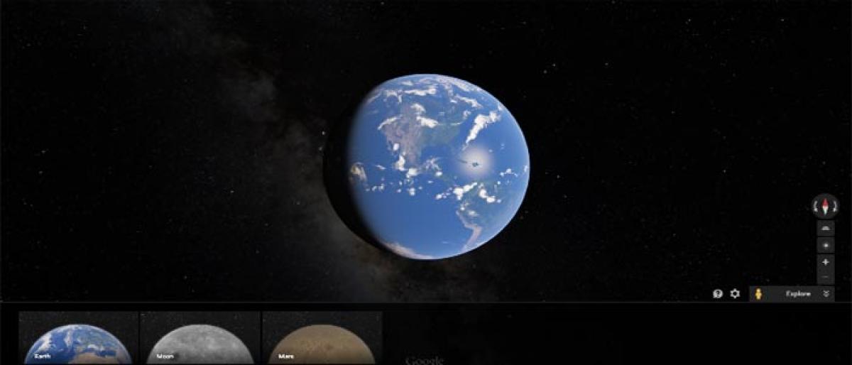 Now explore planets, moons in Google Maps