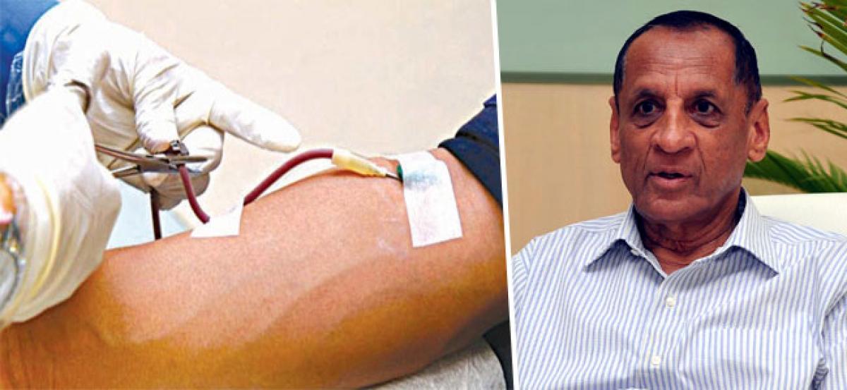 Regular blood donation beneficial to health:Governor