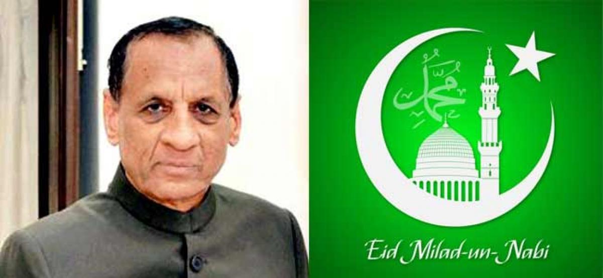 Governor greets Muslims on Milad-un-Nabi