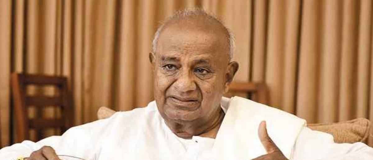 Former PM HD Deve Gowda renovates lucky Delhi residence before poll