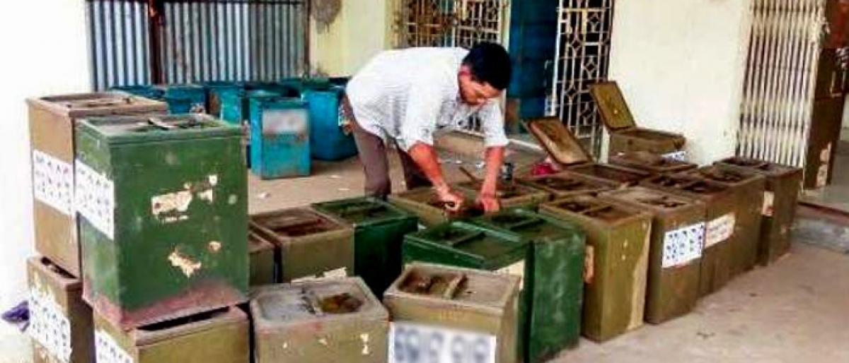 SEC readying ballot boxes for Gram Panchayats polls
