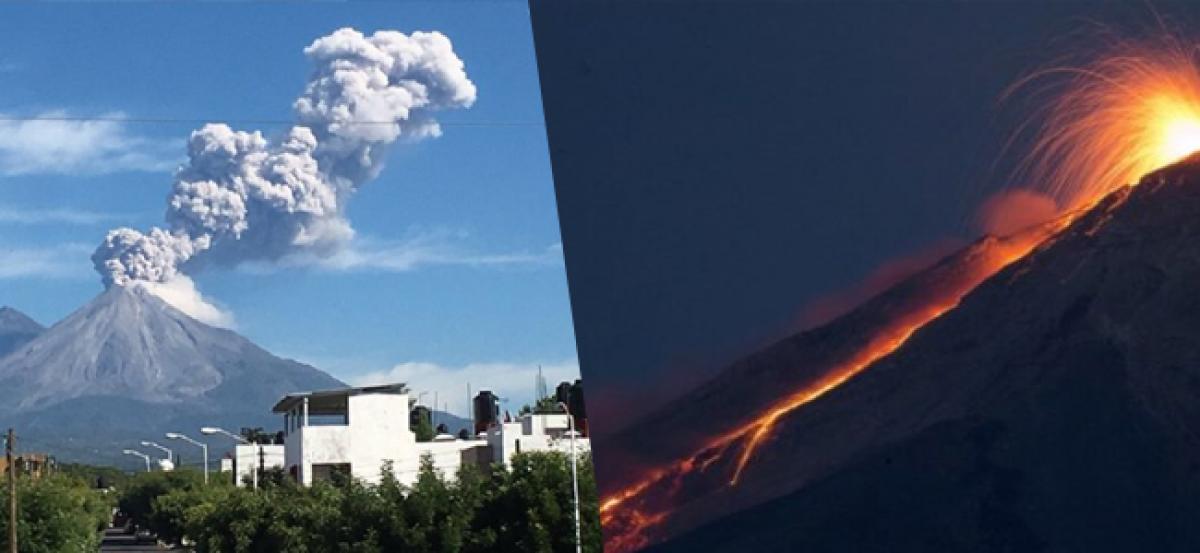 Guatemala’s Fuego volcano erupts over the weekend