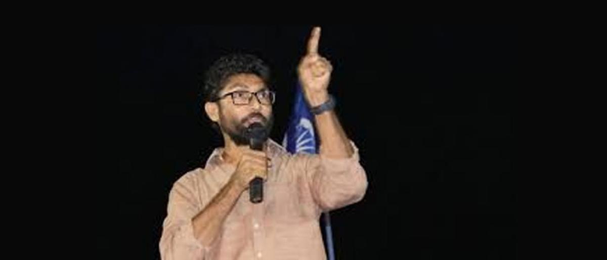 MLA Jignesh Mewani Booked For Remarks On Prime Minister Narendra Modi.