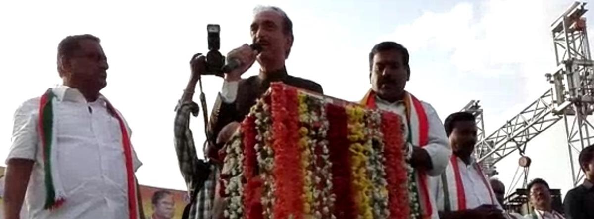 Azad predicts KCR’s defeat in ensuing elections