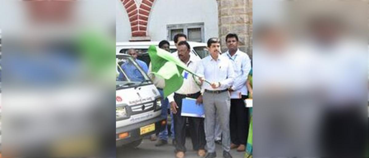 Mukhyamantri Bala Suraksha vehicle launched in Guntur