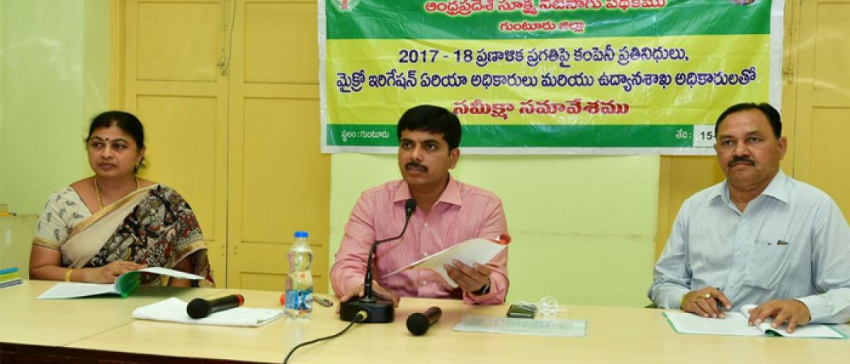 Need to increase horticulture crops stressed