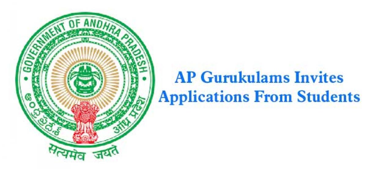 AP Gurukulams Invites Applications From Students