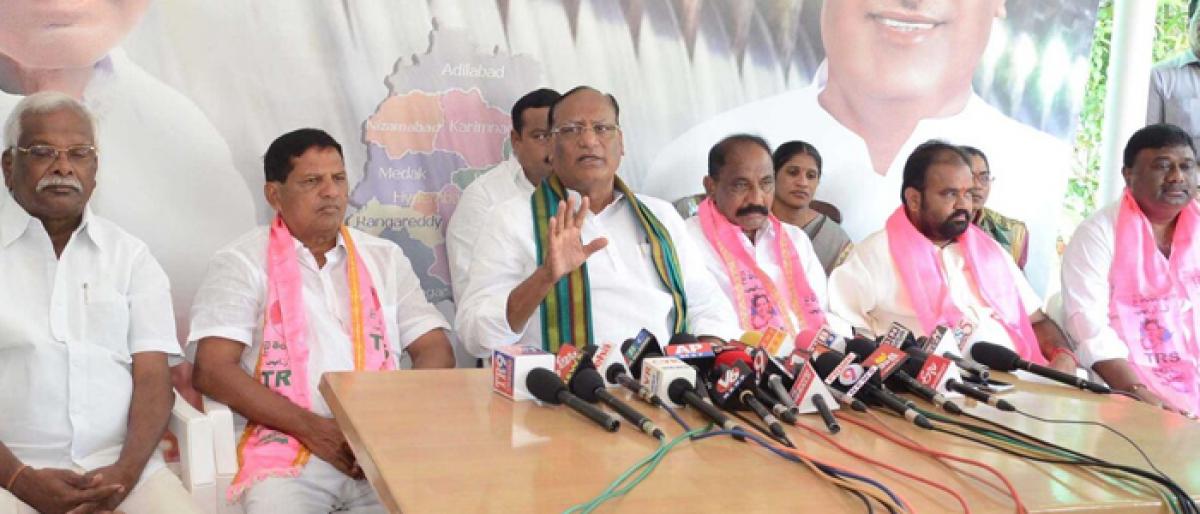 Gutha picks holes in Rahul’s criticism of TRS regime