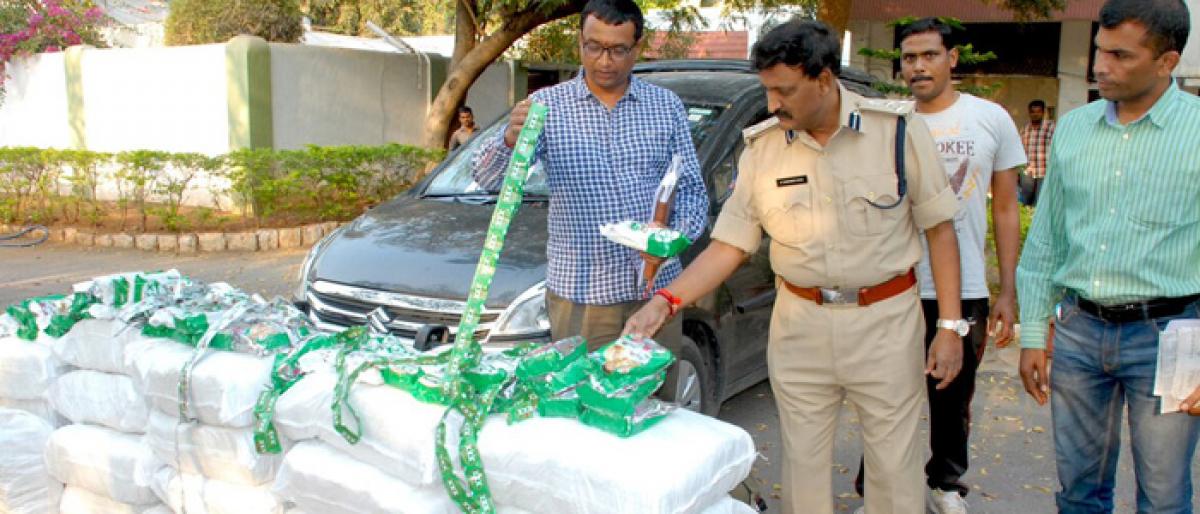 Task Force seizes banned gutka worth 5 lakh