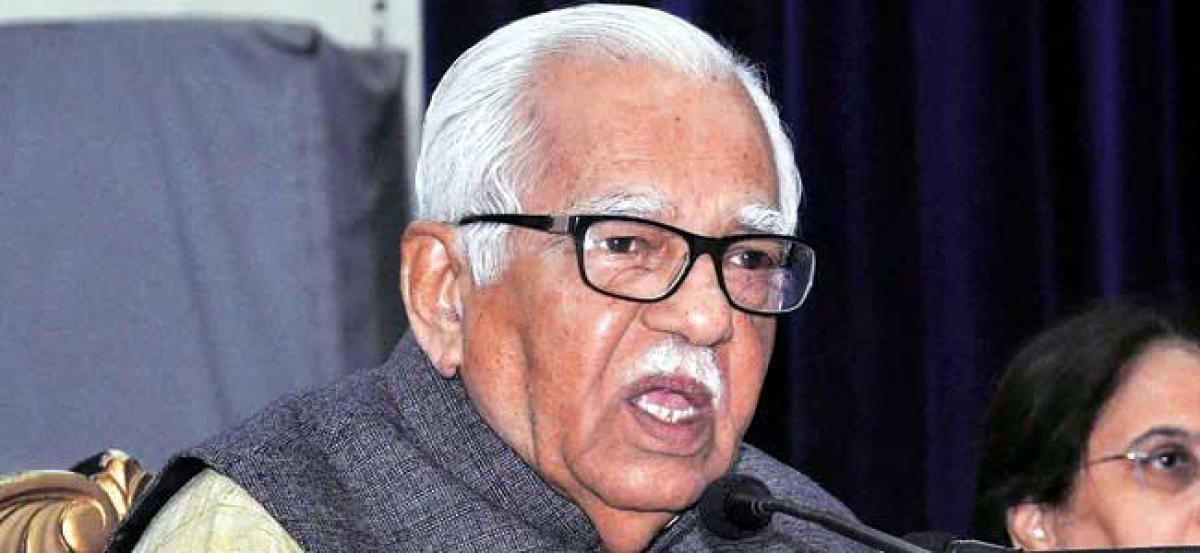 Kasganj incident shameful, a blot on UP: Guv Ram Naik