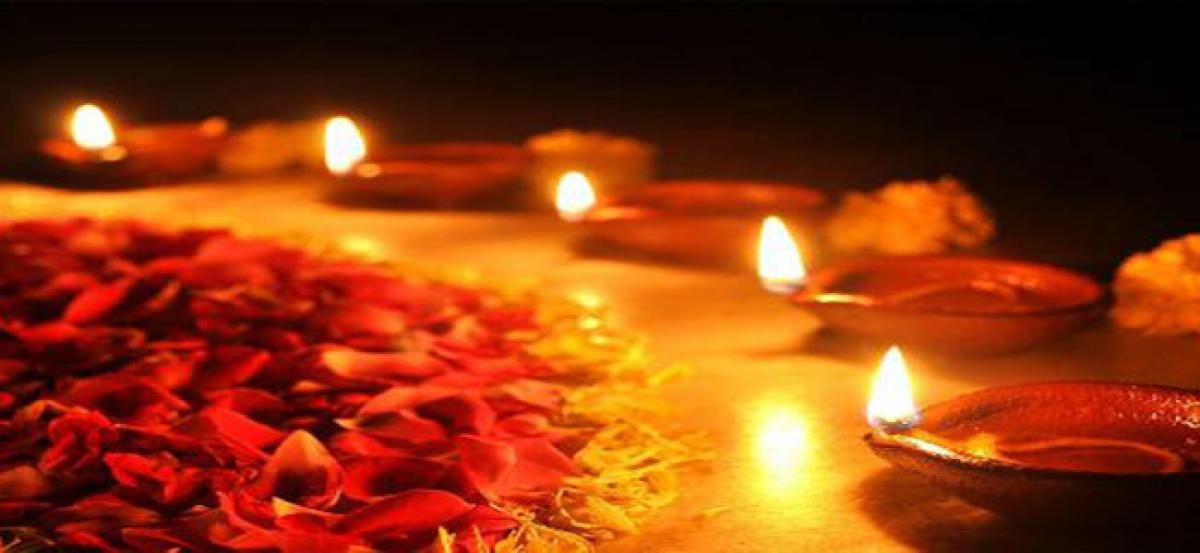 Diwali diyas get a special touch in Guwahati school