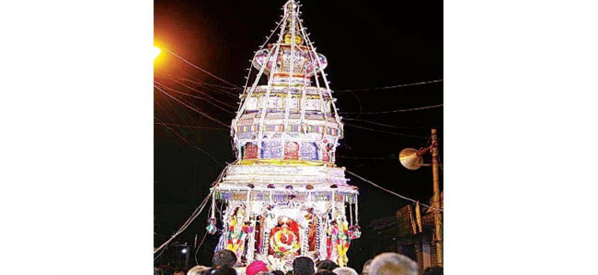 ‘Rathostavam’ of Basaveswara Swamy today