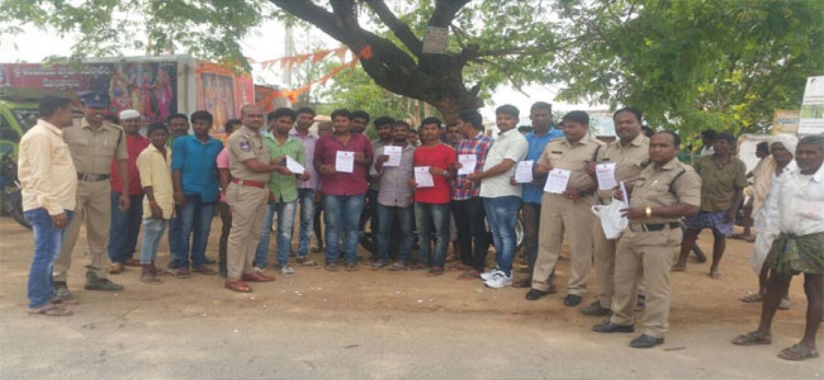 Awareness camps on PC recruitment held in villages