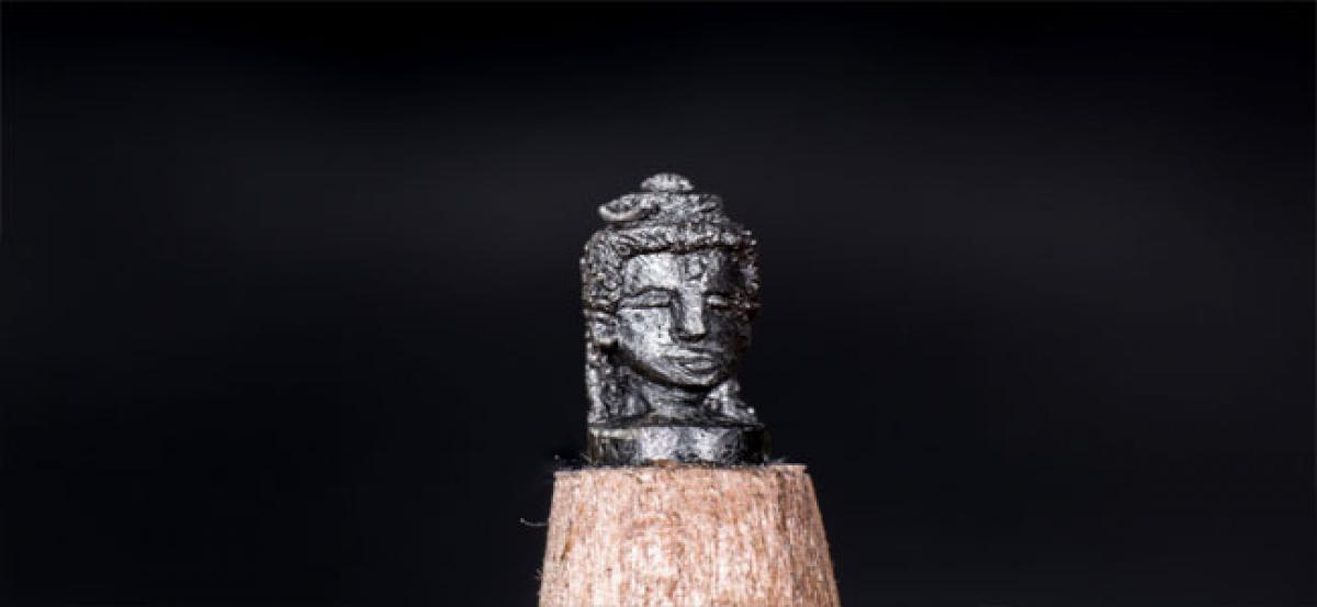 Meet Dheeraj Kolla, micro-sculptor…