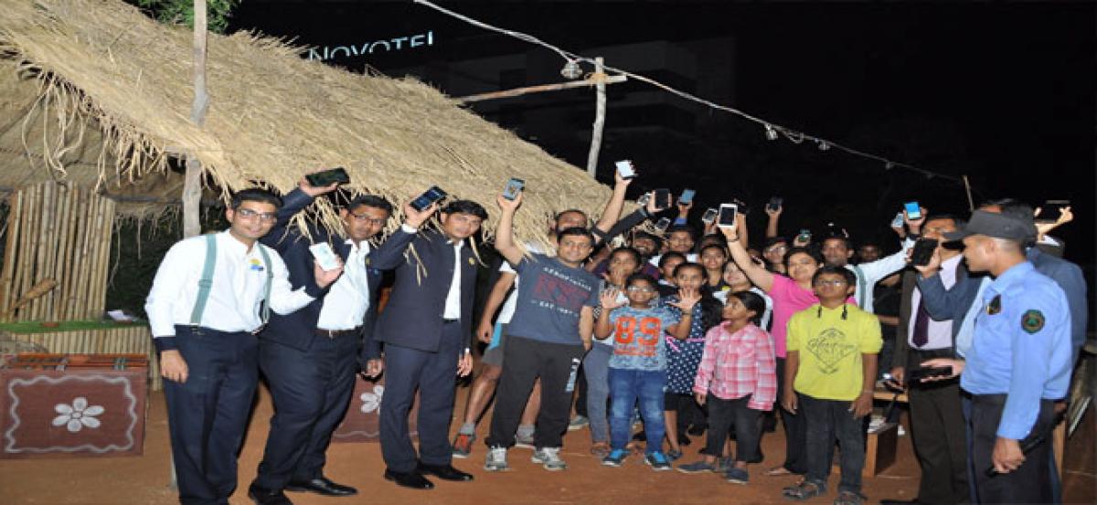 Novotel Hyderabad Airport celebrates Earth Hour