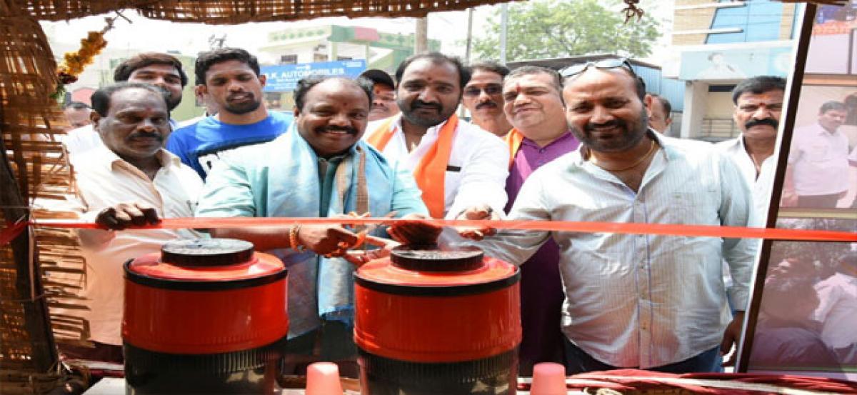 Drinking water camps