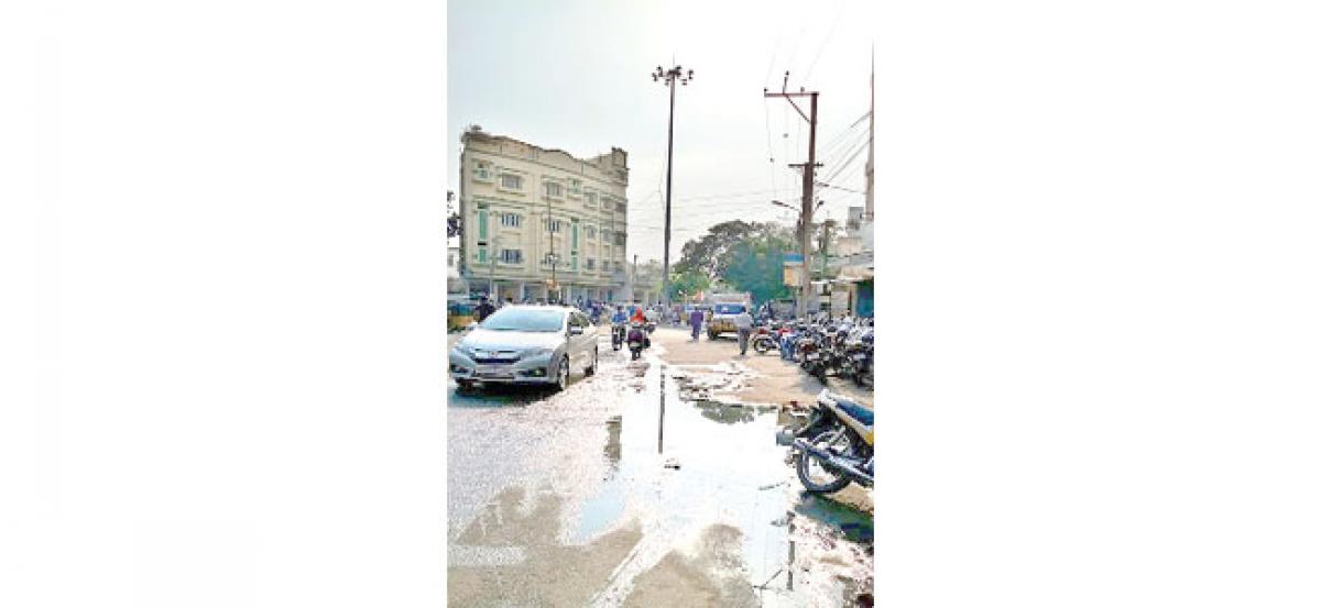 Sewage overflows non-stop