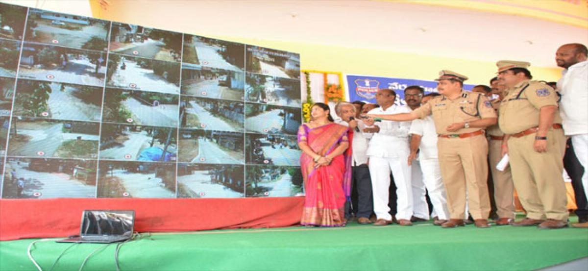 50 CCTV cameras  inaugurated