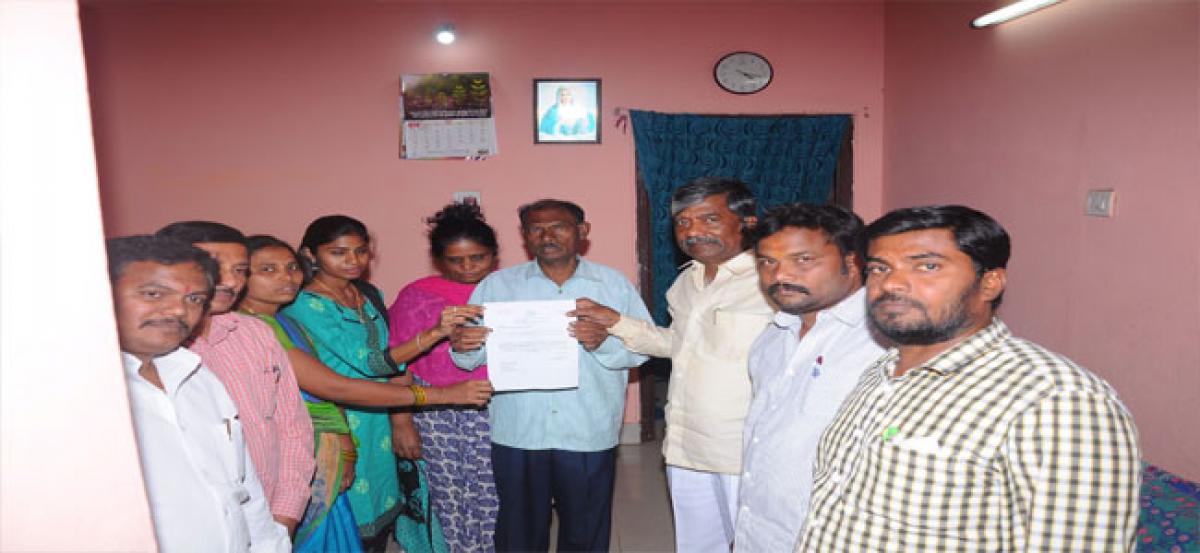 CMRF cheques distribution