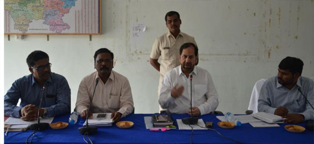 Field staff sensitised on crop cutting experiments