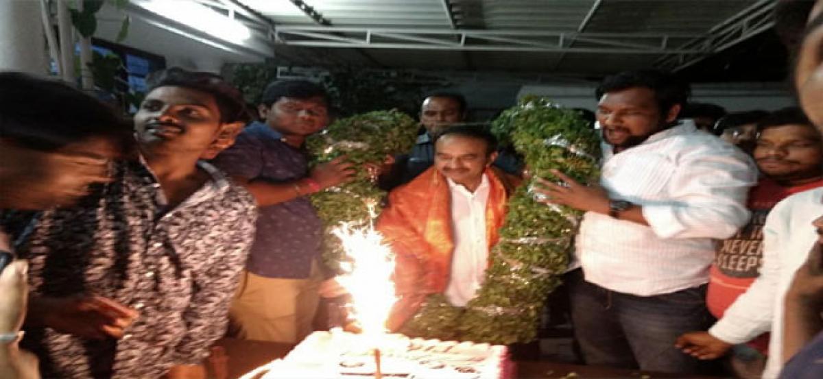 TRS vice-president extends birthday wishes to Etela