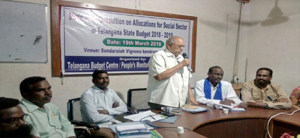‘Budget for welfare of SCs & STs should be completely spent’