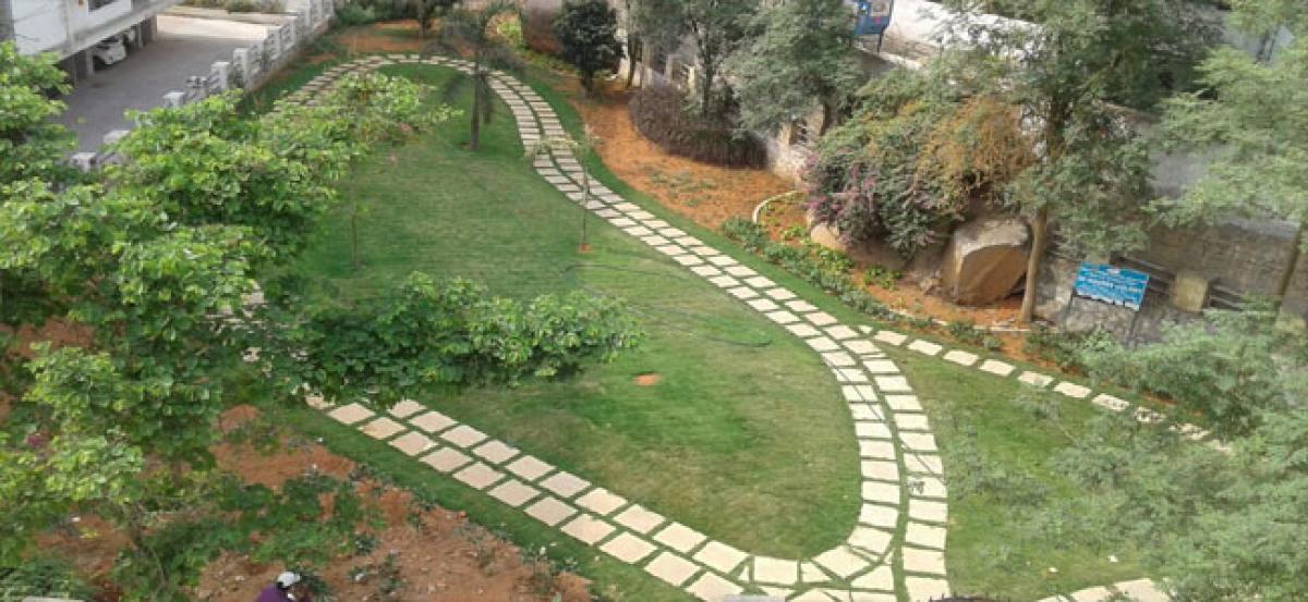 Works of 72 parks completed:GHMC