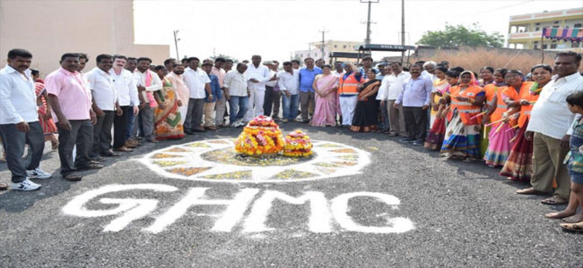 Corporator inaugurates  ZP Road