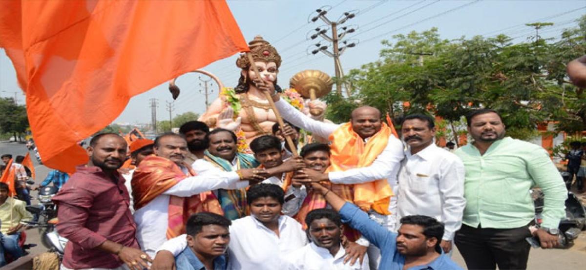 MBC Corporation chairman takes part in Hanuman Jayanthi