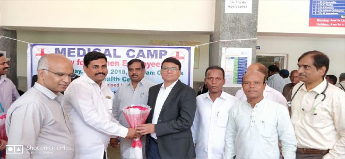 OU VC inaugurates health camp