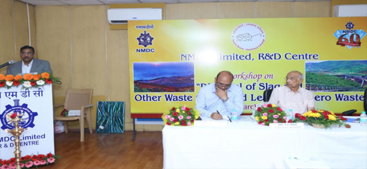 Workshop on ‘Disposal of Slag’ held