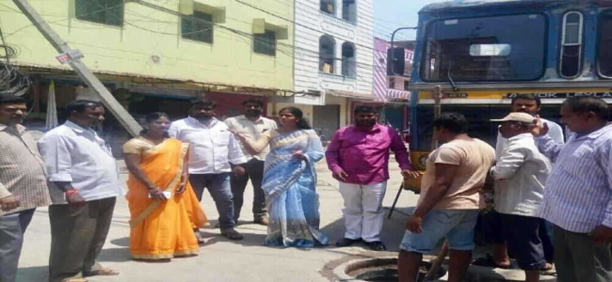Residents thank corporator for her quick response