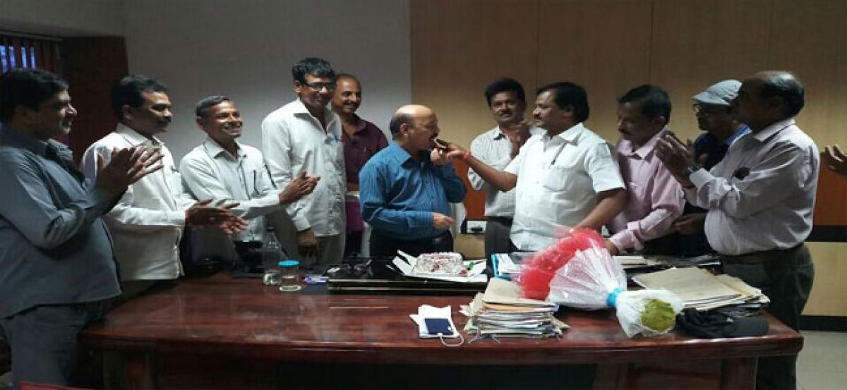 TNMU celebrates official’s birthday