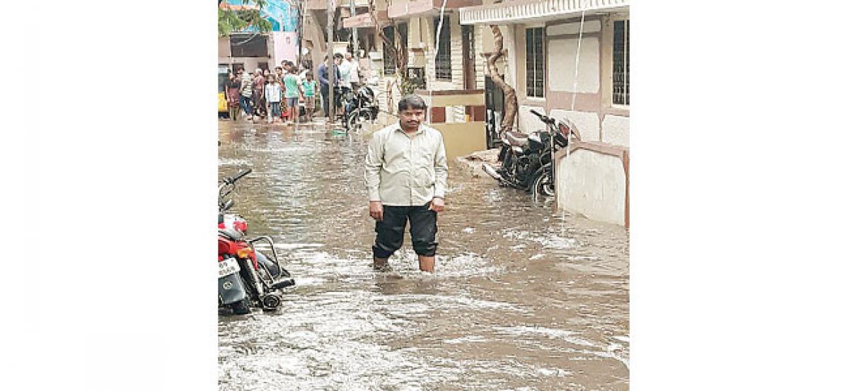 Downpour woes