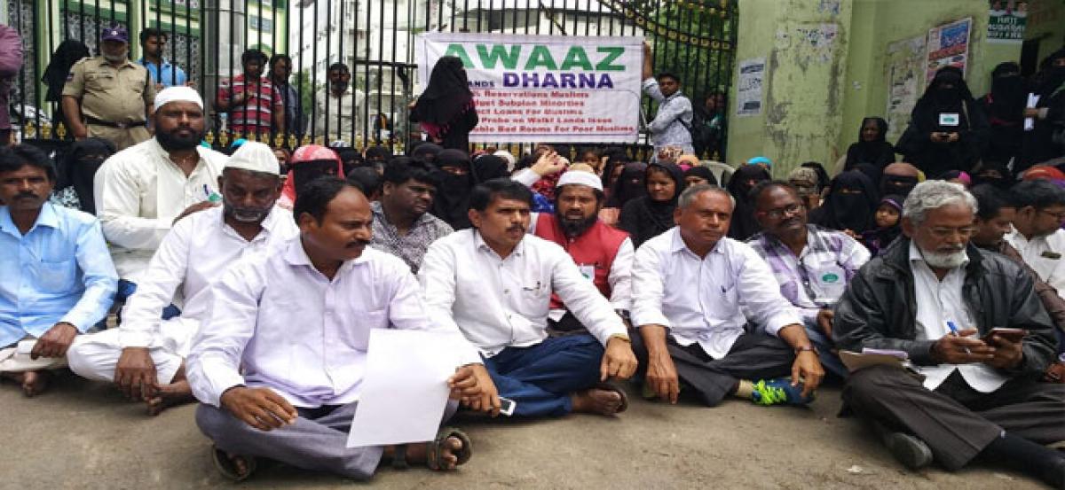 Muslism activists shocked by KCR’s move