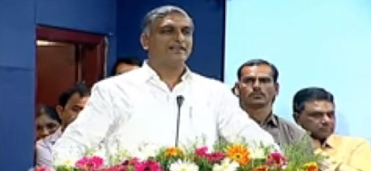 Harish Rao lauds media persons in the progress of Mission Kakatiya