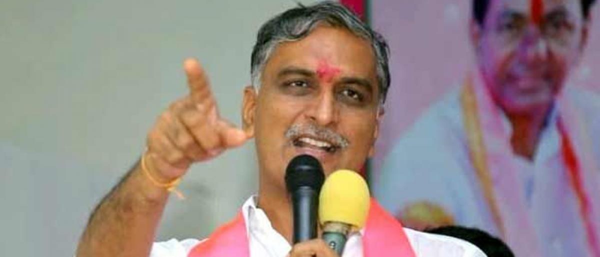 Harish Rao assures water to 1 lakh acres in Andole