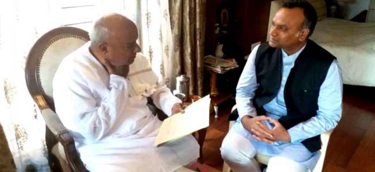 HD Deve Gowda to be conferred with Maharshi Valmiki Jayanti award