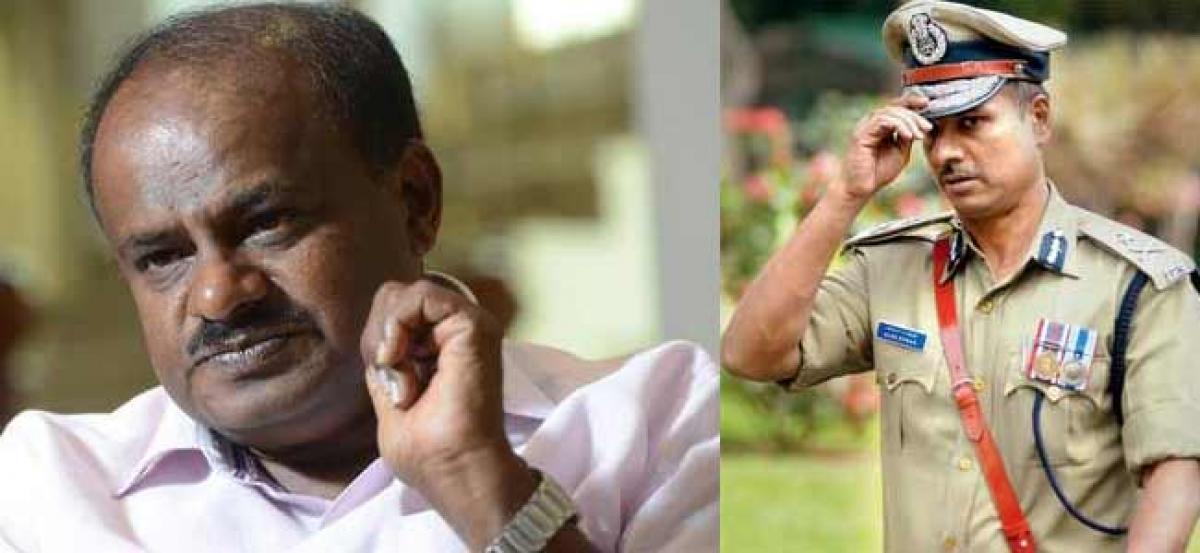 HD Kumaraswamy chooses Annamalai as DCP to catch gamblers