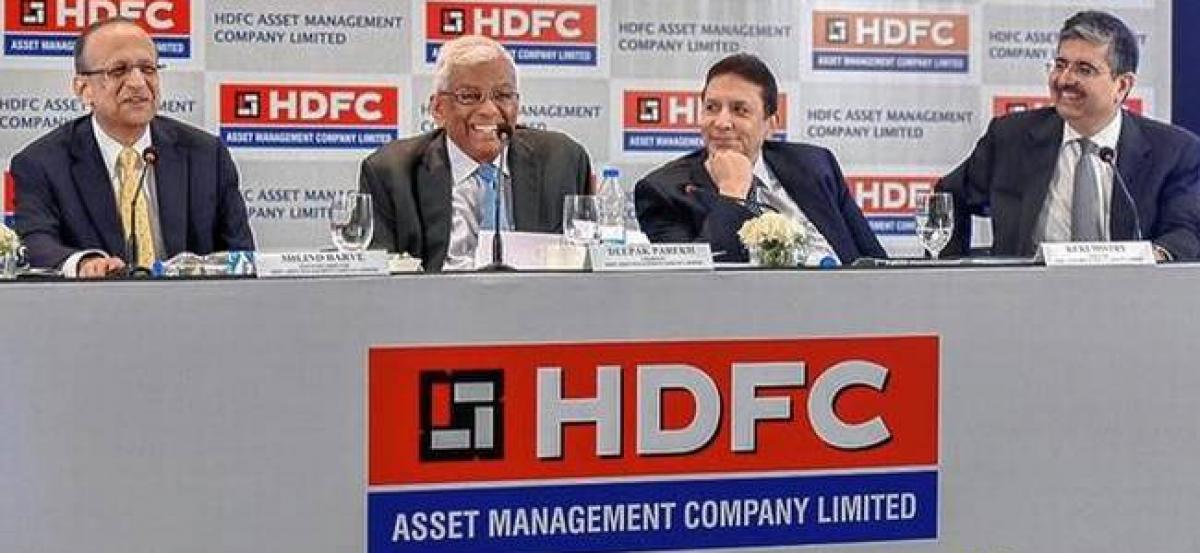 HDFC makes a marking debut regarding bourses