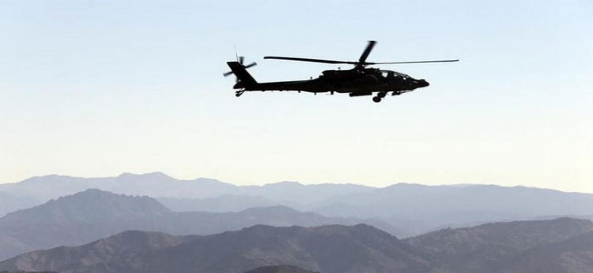 US military helicopter crashes in Iraq