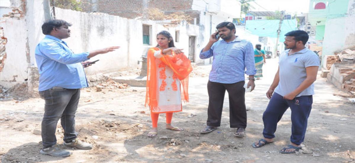 Corporator conducts inspection